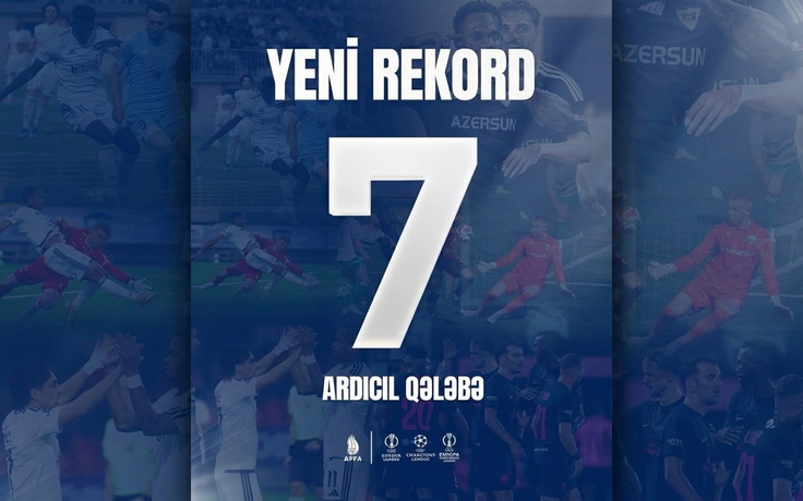 Azərbaycan futbol tarixində yeni rekord}