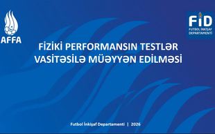 Fiziki performansın qiymətləndirilməsi üzrə vebinar keçirilib