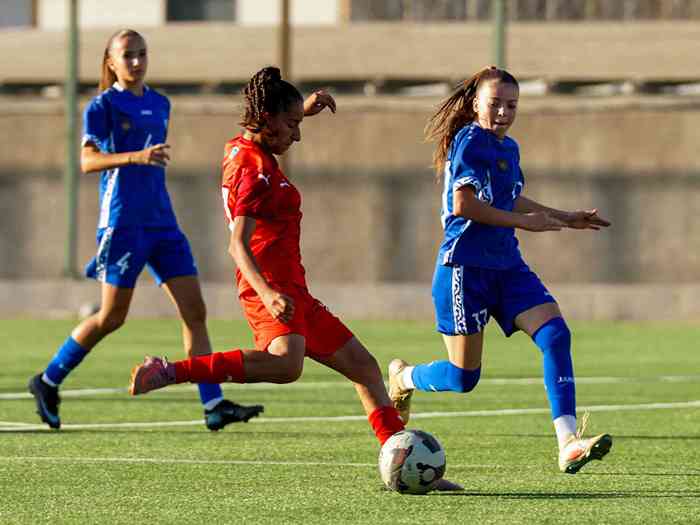 U-19 millimiz (qızlar) Moldova ilə qarşılaşıb (fotoreportaj)