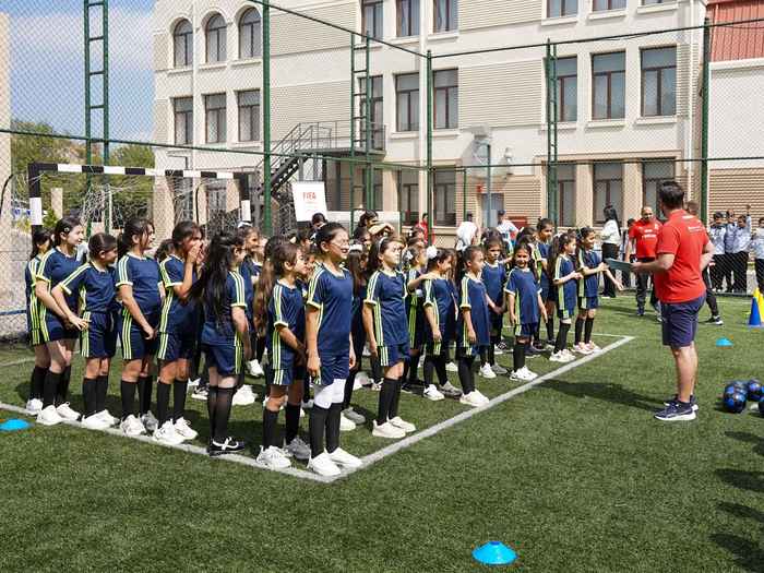 Şuşada qızlar arasında “FIFA Campaign” futbol festivalı keçirilib}