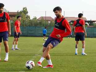 U-21 millinin məşqi (fotoreportaj)