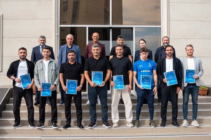 UEFA Pro Licences and Diplomas Presented to Coaches