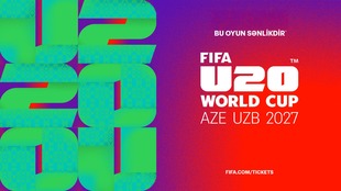 FIFA U-20 Dünya Çempionatı 2027-nin rəsmi brendi təqdim olunub