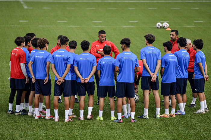 U-15 millimiz UEFA İnkişaf Turnirində mübarizə aparacaq}
