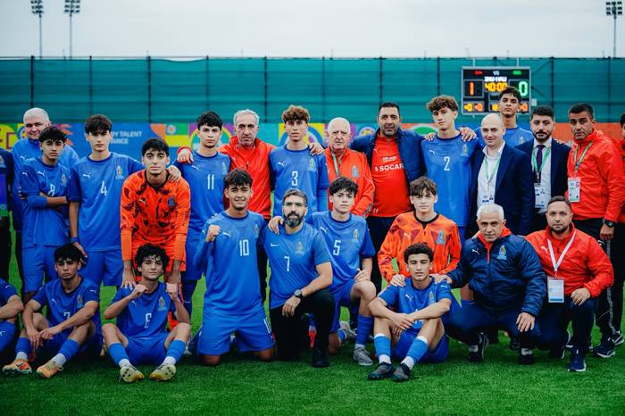 AFFA prezidenti FIFA U-15 Dünya Çempionatı və Festivalı çərçivəsində millimizin növbəti oyununu izləyib}