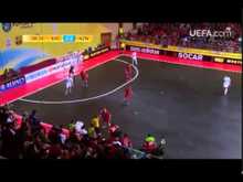 Futzal üzrə UEFA Kuboku III yer uğrunda oyun Kayrat-Araz 4-6
