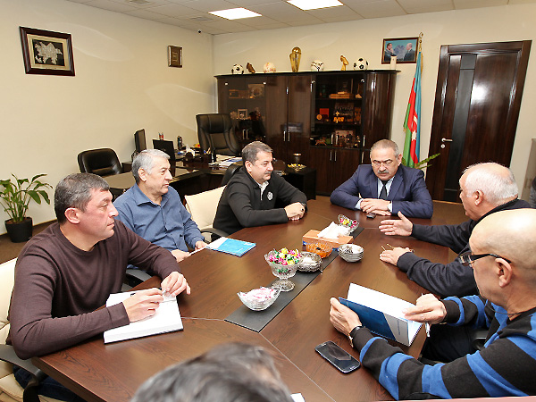 Məşqçilər Komitəsi PFL prezidenti ilə görüşüb (Fotoreportaj) 